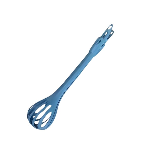 Multifunctional 3-in-1 Egg Beater, Food Tongs, and Noodle, Manual Baking Tool with Non-Slip Claws, Heat-Resistant Mixing Stick for Kitchen and Cooking Tasks