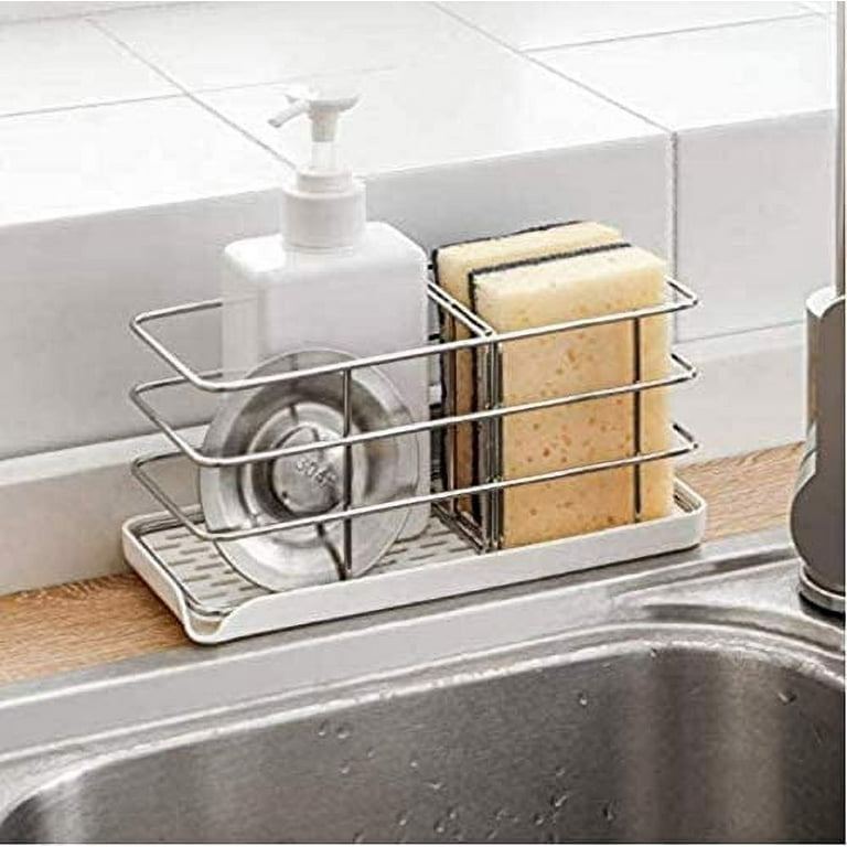 Multifunctional 304 Stainless Steel Kitchen Sink Sponge Holder