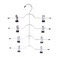 thumbnail image 1 of Multifunctional 4 Layer Stainless Steel Pants Hanger Rack Clip Skirt With 8 Clip, 1 of 10