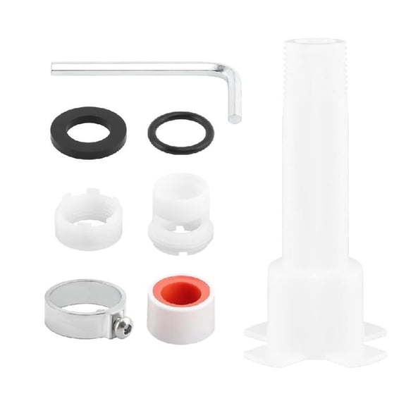 Multifunctional 4 in 1 Tub Sturdy Spouts Adapter Set for Brass and Thread Connection Daily Use