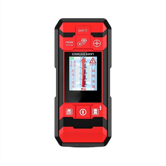Multifunctional 4-in-1 Wall Scanning Detector, 2025 New Stud Finder with Smart , HD LCD Display, Accurate Positioning for Ac, Wire, Steel, Wood, Metal Inspection