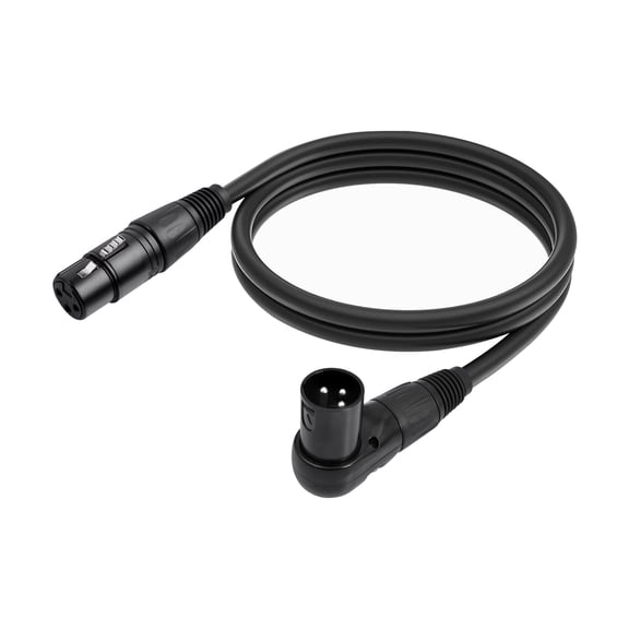 Multifunctional 7 Position Adjustable Cable Right Angled Male to Female Wire Adapter Line for Mixer