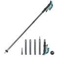 thumbnail image 1 of Multifunctional 7-joint aluminum alloy trekking pole Outdoor telescopic folding hiking pole lightweight mountaineering cane, 1 of 11