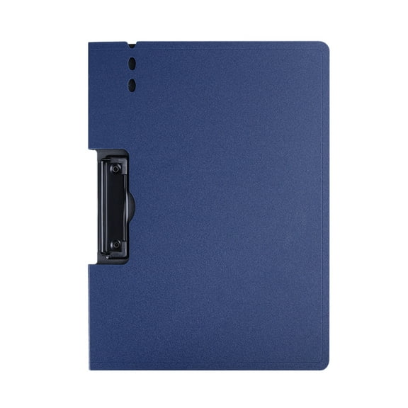 Multifunctional A4 Clipboard Folder, Portable Document Organizer with Writing Surface, Clipboard Folder, Folding Clipboard with Cover, For Office Document Clipboard Folder-(9.25*12.59inches,Blue)