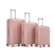 Multifunctional ABS Spinner Wheel Suitcase With Built-In USB Charger And Phone Holder, Available In 20/24/28 Inch