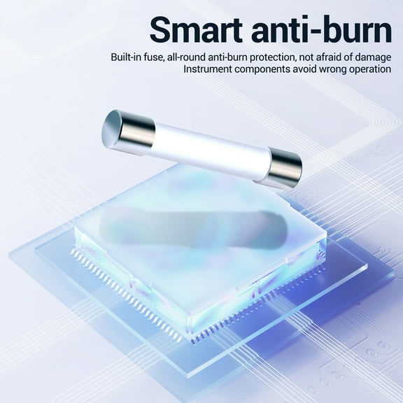 Multifunctional ANENG 681 6000 Counts Digital Multimeter Smart Anti-burn Rechargeable Universal Meter NCV Tester 5-inch Large LCD With Backlit Flashlight For Voltage Current