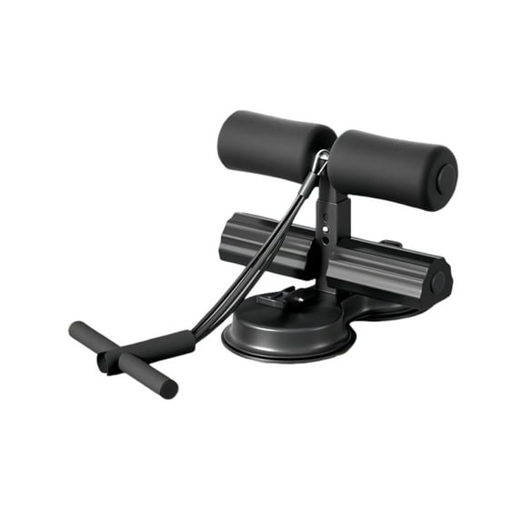 Multifunctional Abdominal Fitness Roller with Sit Up Assist for Core Strength Training - Black