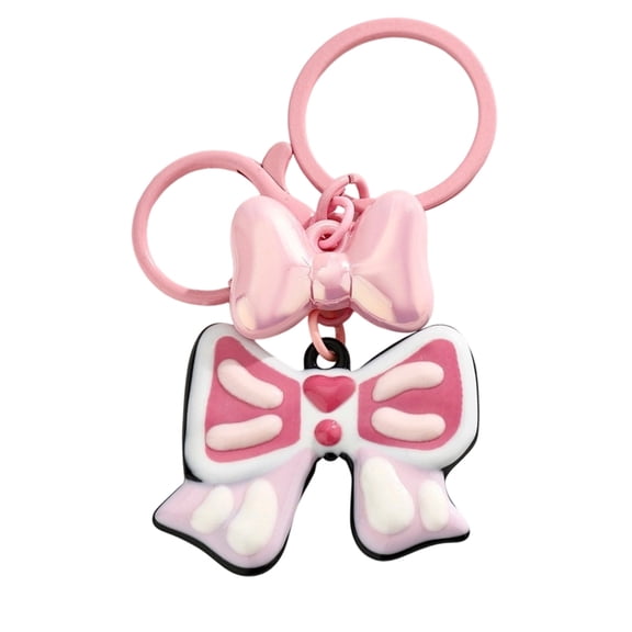 Multifunctional Acrylic Butterfly Keychain Lightweight Shatterproof Materials Bag Pendant Perfect