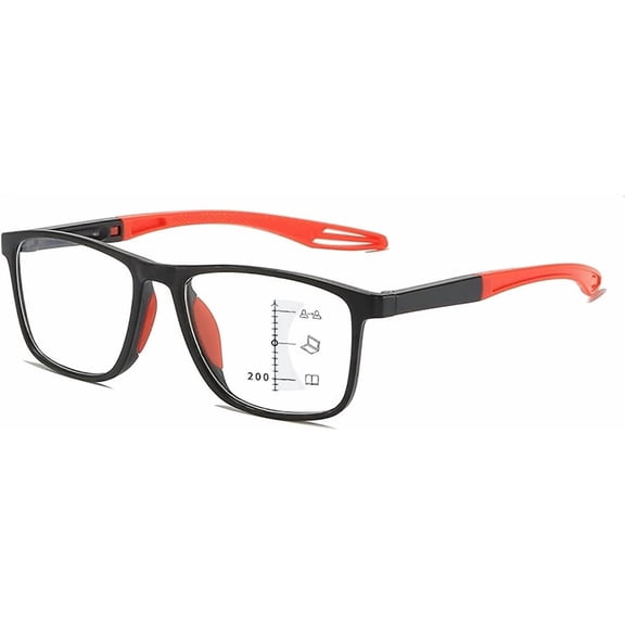 Multifunctional Adaptive Eyeglasses, Auto Adjusting Eyewear with Dual Focus Lenses for Near and Far Distance Viewing, Portable Daily Wear Glasses