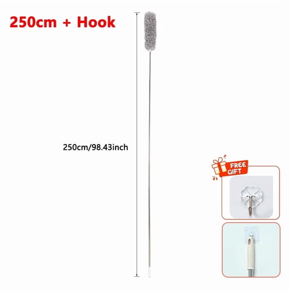 Multifunctional Adjustable Telescopic Bending Duster Brush Feather Dust Cleaner Car Furniture Gap Cleaning Brush Dust Tools