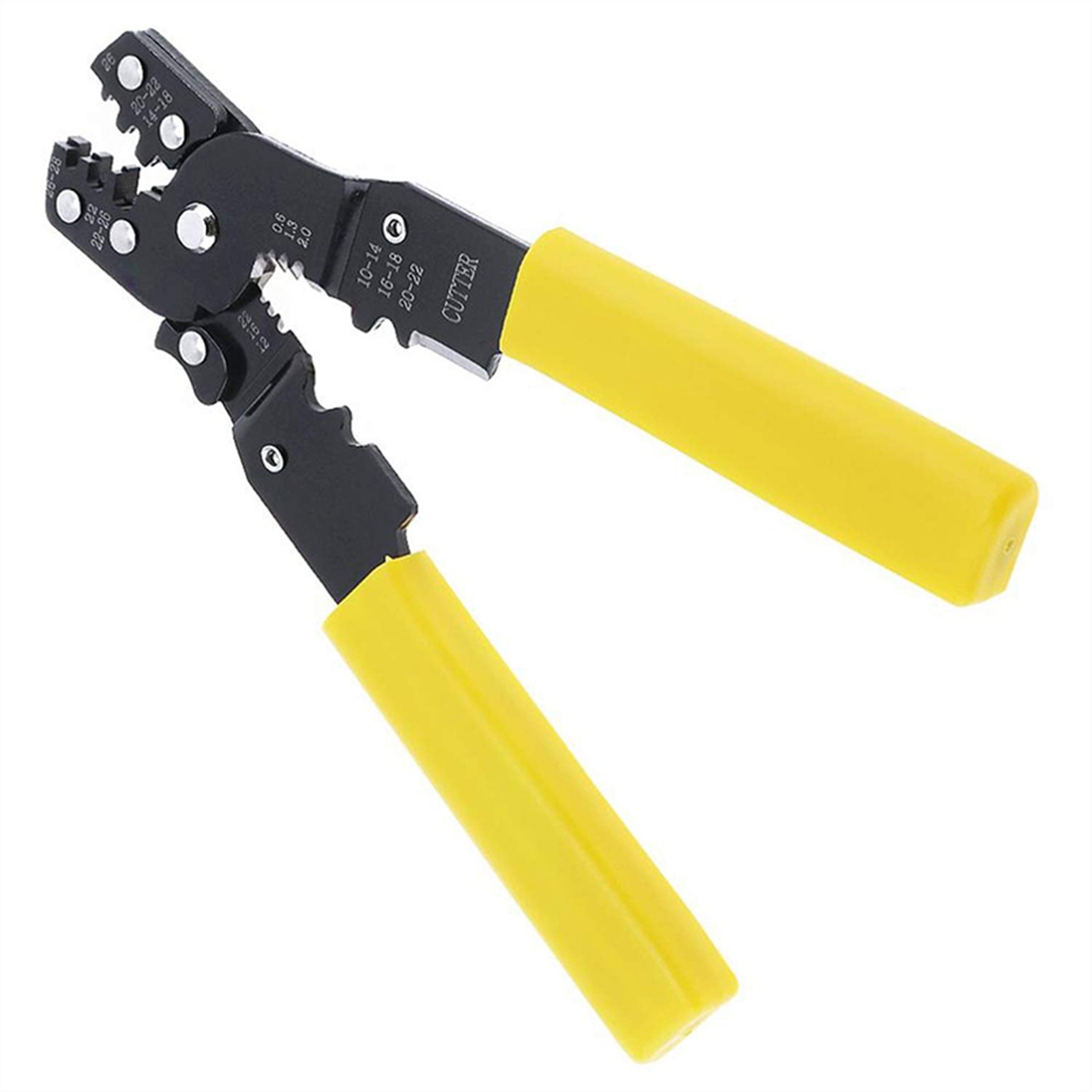 Multifunctional Adjustable Terminals Cable Crimping Tool Plier High-strength Antiskid Handle Wire Stripping Pliers Hand Tools ,Durability That Lasts