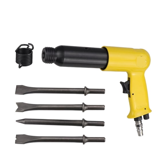 Multifunctional Air Hammer Professional Rust Remover Pneumatic Tools With 4 Chisels ,Long-Term Reliability
