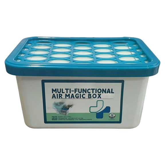 Multifunctional Air Magic Box For Dust, 350ML Indoor Air Purification Dust Removal Magic Box, Long Lasting Freshness Air Freshener Box, Rectangular Home Odor Eliminator for Home Room Office Closet