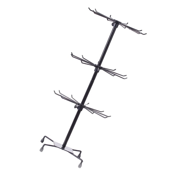 Multifunctional Alloy Display Rack Scarf Hat Sock Stand for Scarves Hats Jewelry Small Designs Perfect for Retail Spaces