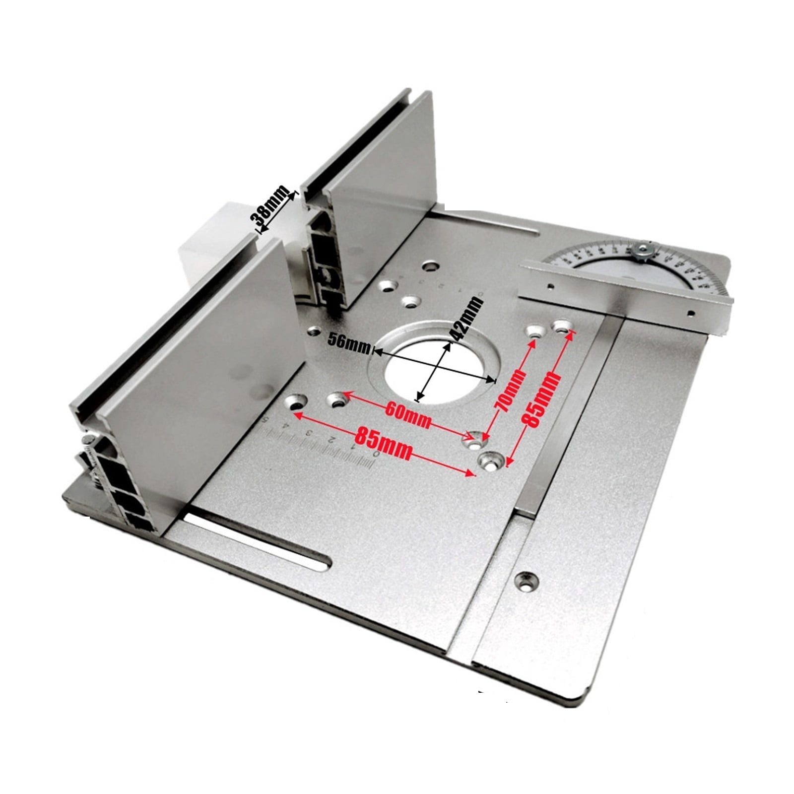 Multifunctional Aluminium Router Table Insert Plate Woodworking ...