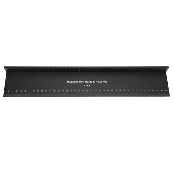 Multifunctional Aluminum Alloy Carpentry Square - 15.7 inch / 400mm Woodworking Scribing Ruler