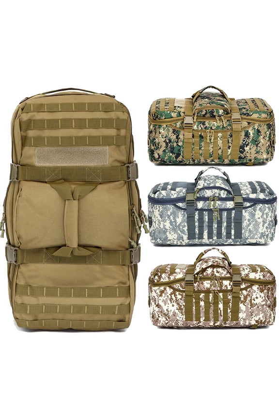 Multifunctional And Large-capacity Outdoor Travel Backpack,Army Green