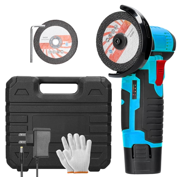Multifunctional Angle Grinder Angle 19500rpm Electric Grinding Machine Handheld Multifunctional Angle Grinder for Cutting Polishing Ceramic Tile Wood Stone Steel