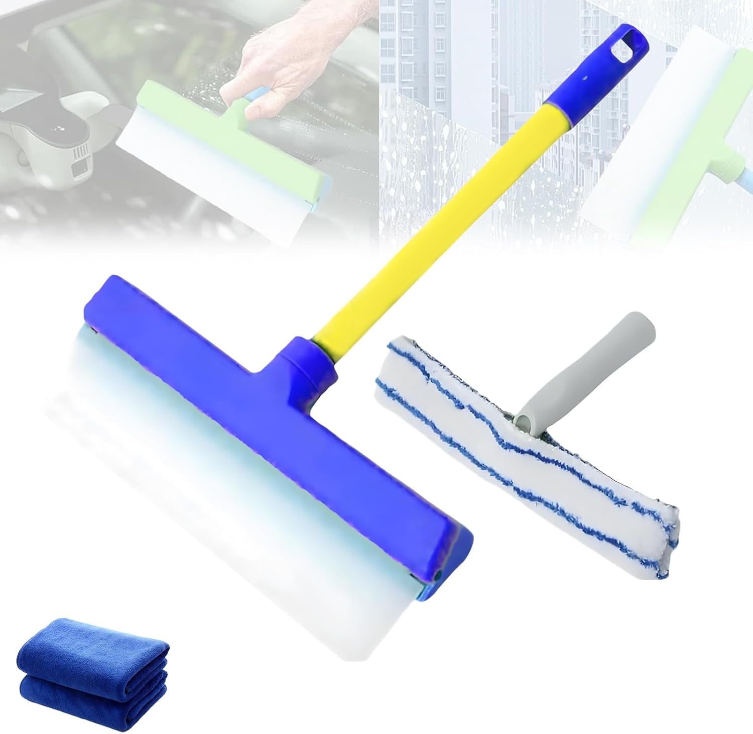 Multifunctional Window Squeegee, Recyclable Silicone Window Squeegee ...