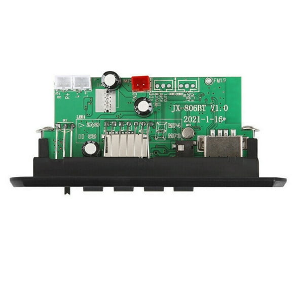 Multifunctional Audio Decoder Board 5 Modes, 25W Stereo USB/TF/Bluetooth/Radio/AUX for Versatile Sound System