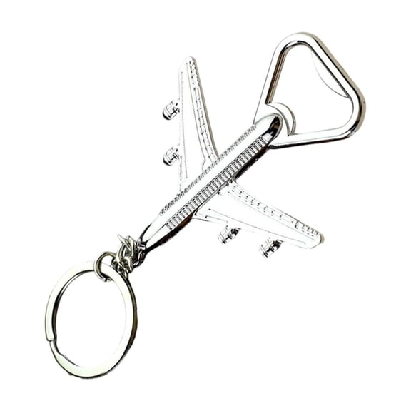 Multifunctional Aviation Key Holder Portable Bottle Opener Sturdy Metal Gift