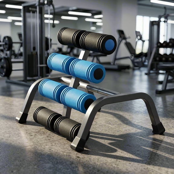Multifunctional Back Trainer, Mini Inversion Table & Adjustable Glutes Trainer, Full Body Home Gym Equipment for Abdominal, Arm & Leg Exercises