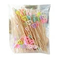thumbnail image 1 of Multifunctional Bamboos Party Sticks Multipurpose Camping Utensils For BBQ Appetizers Art Projects And Table Setting, 1 of 4