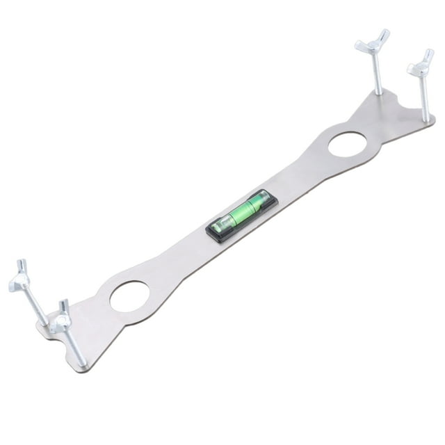Multifunctional Bathroom Plumbing Install Tool With Level Self Leveling