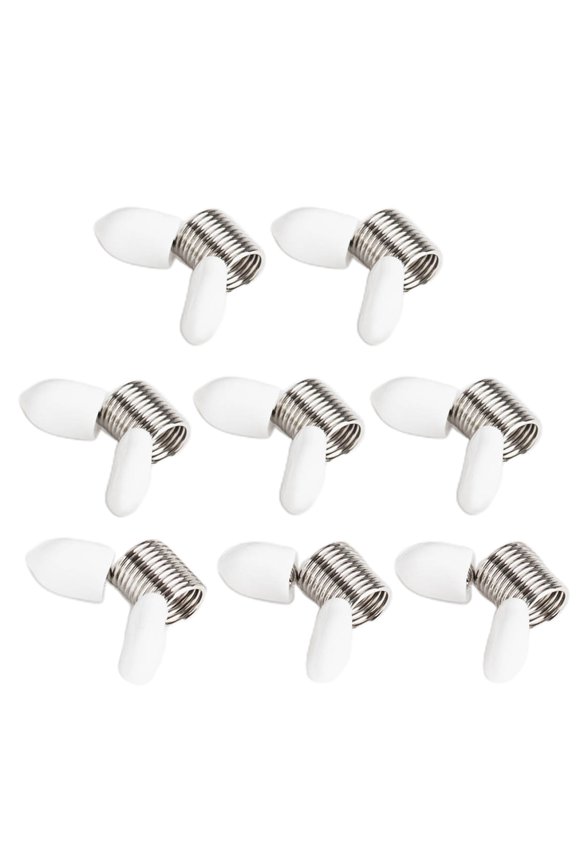 Multifunctional Bead stopping Clips Bead Stability Keeper Spring Crimp Caps stopping for Professional Jewelry Lover