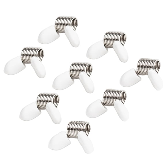 Multifunctional Bead stopping Clips Bead Stability Keeper Spring Crimp Caps stopping for Professional Jewelry Lover