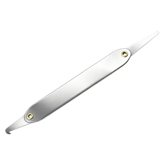Multifunctional Bezel Separator and Pry Tool 2 in 1 Ultra Thin Stainless Steel for Phone and Tablet Screen Repairs