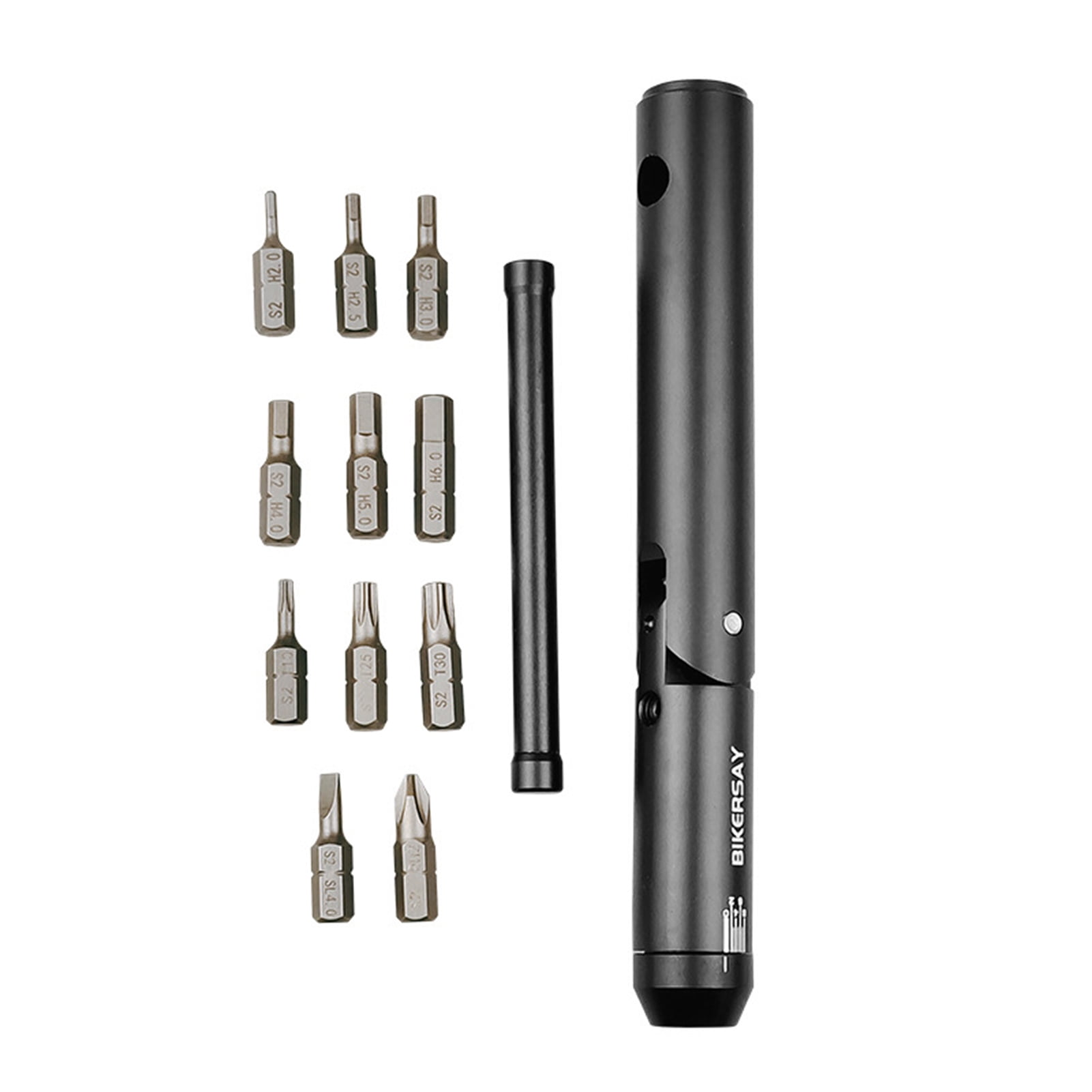 Multifunctional Bike Torque Wrench, Removable Bits, Clear Scale, 28 NM