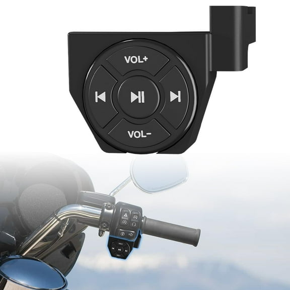 Right Handed Bluetooth Remote Compatible with Harley-Davidson Softtail Motorcycles, Suitable for Most 2018-2024 Models