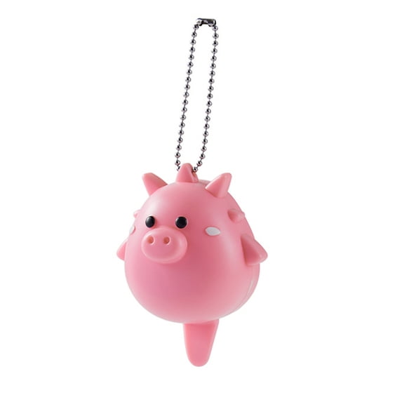 Multifunctional Bottle & Can Opener Keychain - Portable Bag Pendant Tool, Opens Bottle Caps & Pries Cans, Mini Kitchen Accessory ( Pink )
