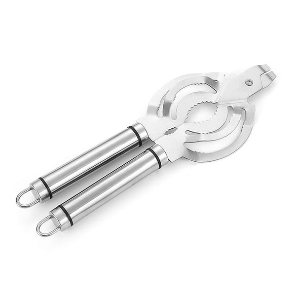 Multifunctional Bottle Opener in Stainless Steel, Multifunctional Stainless Steel Jar Opener Adjustable D3P7 Grippe Jar