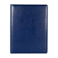 thumbnail image 1 of Multifunctional Business Folder, Faux Leather Portfolio Folder Binder, Legal Pad Holder for A4 Letter Size Notepad, Resume, Writing Pad, Ideal Organizer for Business Office Conference(Blue), 1 of 9