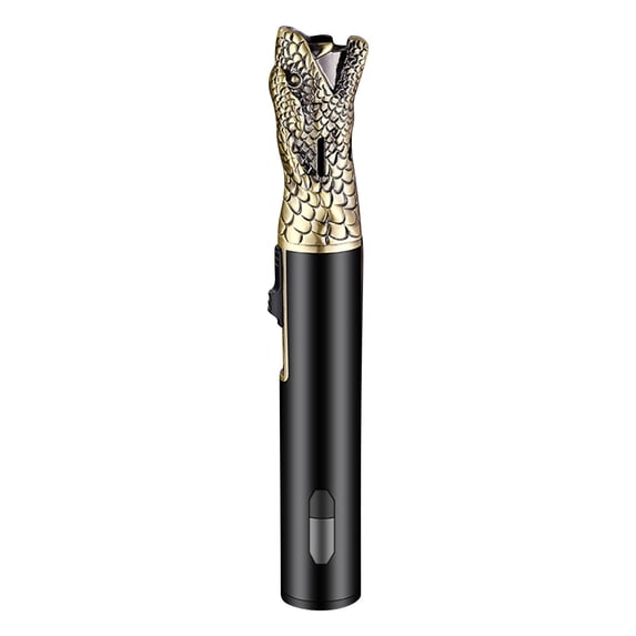 Multifunctional Butane Torch Lighter, Windproof Refillable Metal Gas Lighter, Adjustable Flame Jet Torch 360 Degree Inverted Use, Portable Outdoor Camping BBQ Lighter