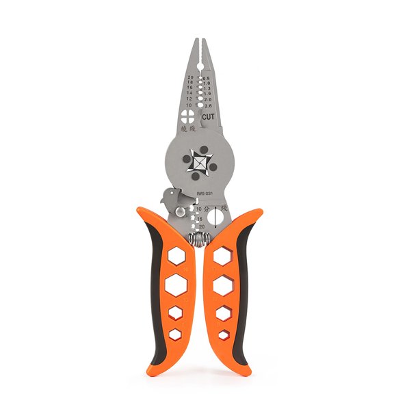 Multifunctional Cable Crimping Tool With Wire Cutter Stripper And Terminals Press For Networking Installation
