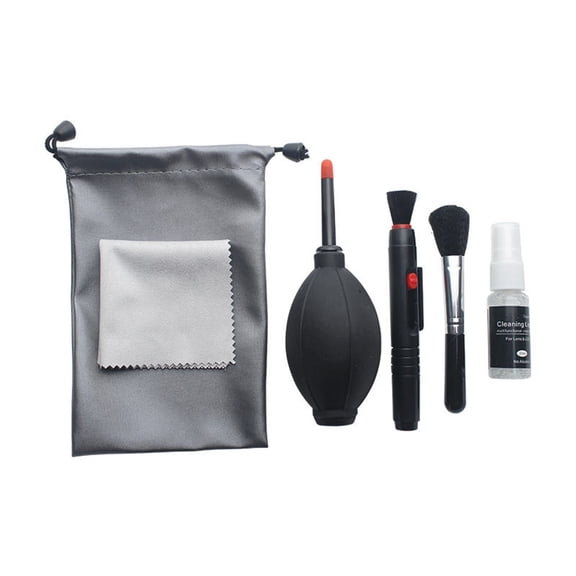 Multifunctional Camera Lens Cleaning Kit With Air Blower Brush And 20ml Cleaning Solution For DSLR Phone Screen LCD CCD
