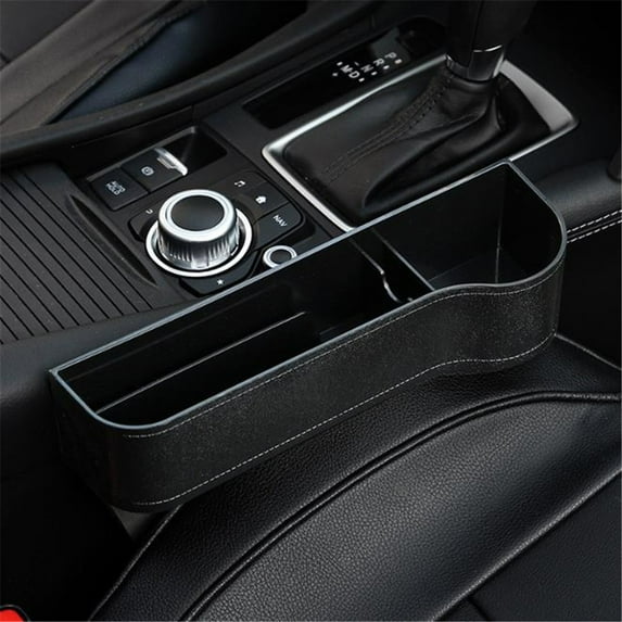 Multifunctional Car Console Organizer - Anti-Slip Cup Holder & Coin Catcher with Quick Clean Design, Fits Most Vehicles (2025 Upgrade Version)