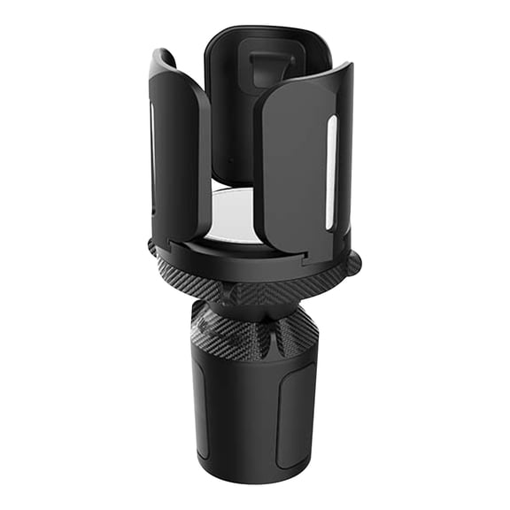Multifunctional Car Cup Holder Expander with Adjustable Base, Vehicle Drink Holder for Large Mugs Bottles Fast Food Cups, Spill Proof Travel Accessory, 1X Adjustable Cup Holder