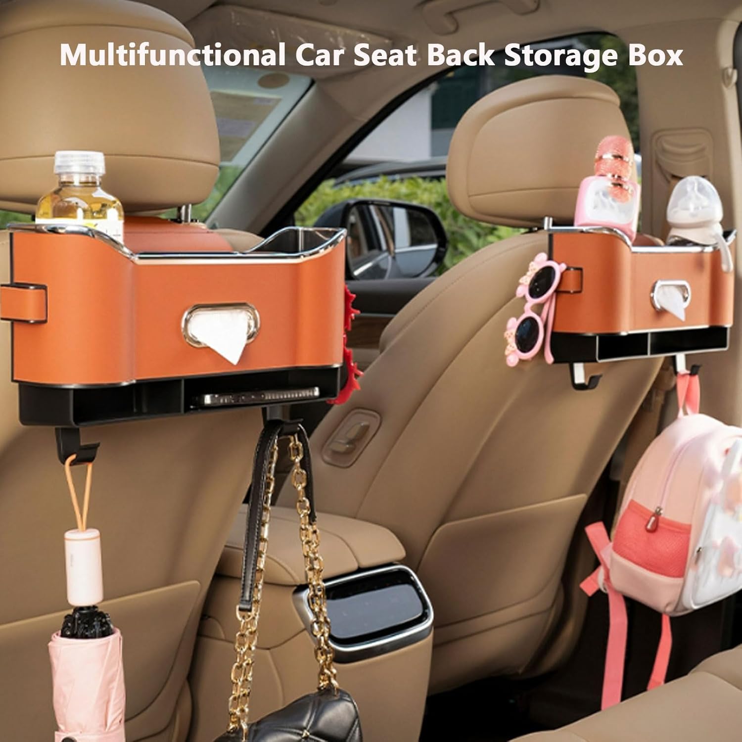 Multifunctional Car Seat Back Storage Box Multifunctional Car Logo Seat Ba Walmart