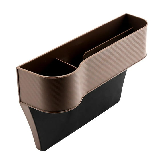 Multifunctional Car Seat Gap Organizer with Cup Holder and USB Charger Port for Front Seats