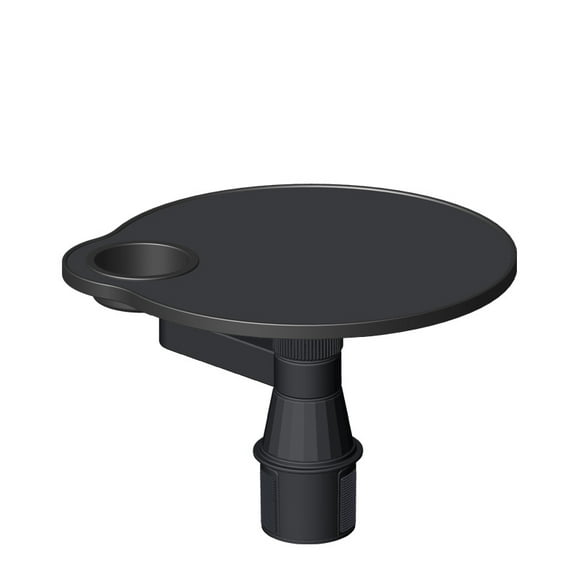 Multifunctional Car Table for Front Seat – 360° Rotation with Cup Holder, Laptop Tray for Driver & Passenger – Fits 2.8-3.9 Inch Cup Holders, Fits Most Car