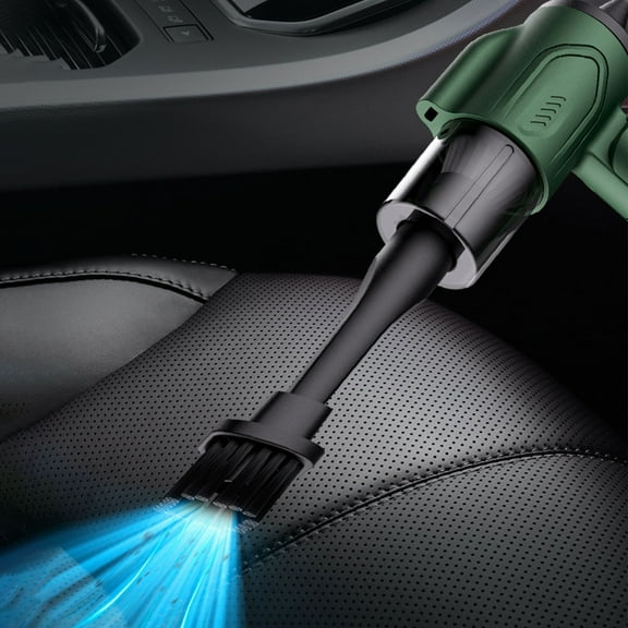 Multifunctional Car Vacuum Cleaner 3 In 1 Blow Suction Pump, Foldable Handheld Vacuum with 1300mAh Battery, USB Rechargeable Blower for Car Home Office Inflatable Vacuum Sealing