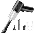 thumbnail image 1 of Multifunctional Car Vacuum,Suction And Blowing Integration,Portable Car Vacuum Cleaner With 3 Multifunctional Blow Nozzles, Powerful Suction Wireless Vacuum Cleaner For Car, Lightweight, 1 of 8