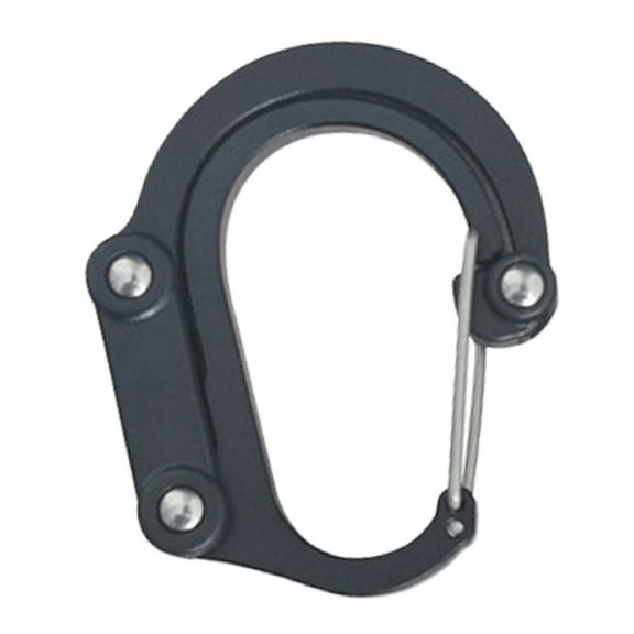 Multifunctional Carabiner Hanging Buckle Strong Load-bearing Aluminum Alloy Versatile Rotating D-type Carabiner Clip