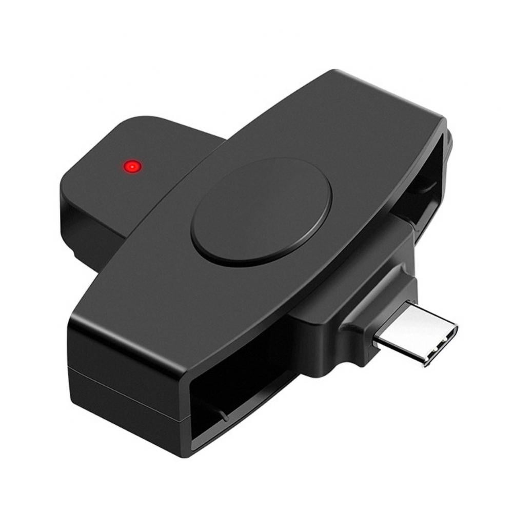 Multifunctional Card Reader, USB Smart Card/CAC Reader Type-C for ...