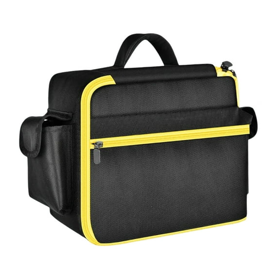 Multifunctional Carrying Bag for Cordless Tool and Accessories with Zippers Air Compressor Holder Tire Inflator Case