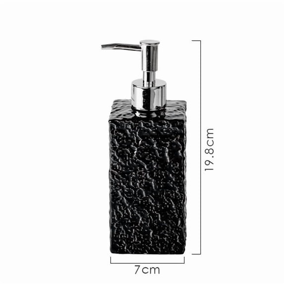 Multifunctional Ceramic Dispensing Bottles for Laundry Detergent, Dish Soap, Shower Gel, Shampoo & Hand Sanitizer